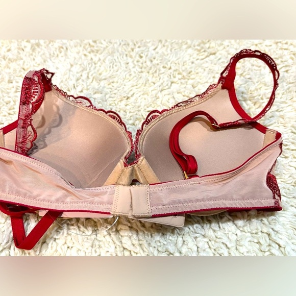 NWT SOMA Wildflower bra;32C, Sexy, Lacey, “Paint the Town Red”, Barbiecore, Chic - Picture 4 of 4